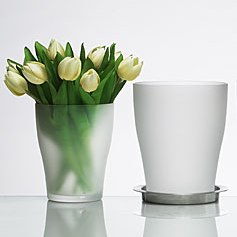 REIJMYRE Louise Smoke Flower Vase